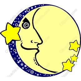 Moon and Stars