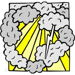 Energetic Lightning and Cloud