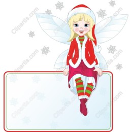 Whimsical Christmas Fairy