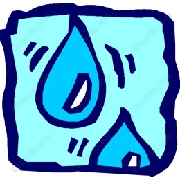 Stylized Water Droplet