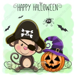Pirate Monkey Halloween
