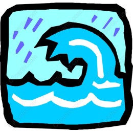 Stylized Ocean Wave