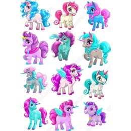 Pony and Unicorn Set