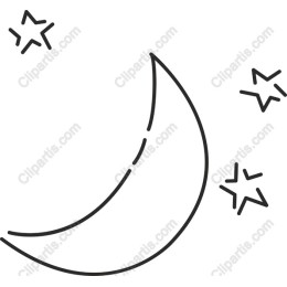 Moon and Stars