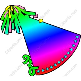 Colorful Celebration Party Hat