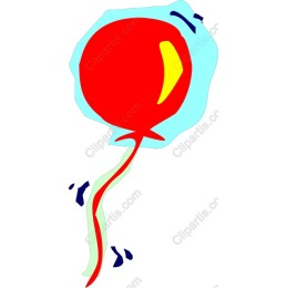 Vibrant Red Balloon