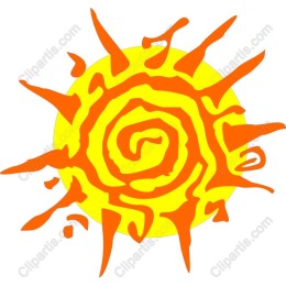 Spiraling Sunburst