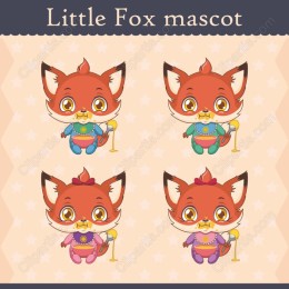 Little Fox Mascot