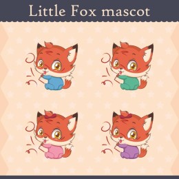Little Fox Mascot Collection
