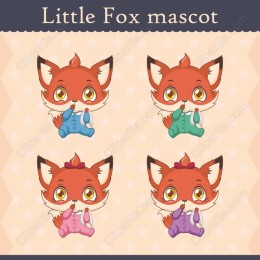 Little Fox Mascot Collection