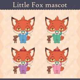 Little Fox Mascot