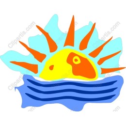 Sunrise Over Waves