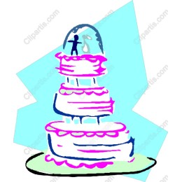 Whimsical Wedding Cake