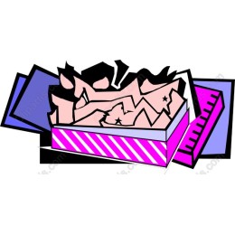 Vibrant Abstract Box