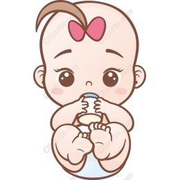 Adorable Baby Bottled