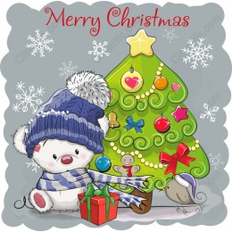 Merry Christmas Polar Bear
