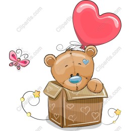Teddy Bear in a Box