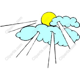 Whimsical Sun and Cloud