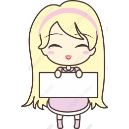 Cheerful Blonde Girl