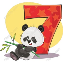 Adorable Panda Number 7