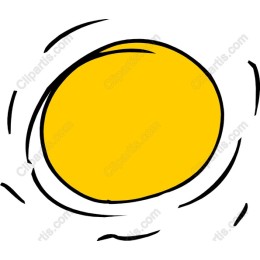 Hand-drawn Yellow Sun