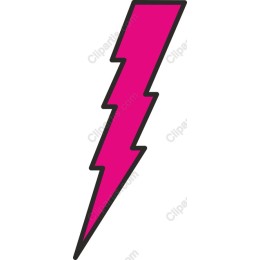 Pink Lightning Bolt