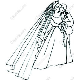 Romantic Wedding Couple
