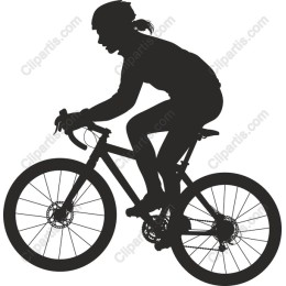 Cyclist in Motion