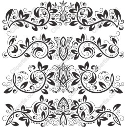 Elegant Floral Flourishes Set