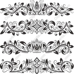 Elegant Floral Borders