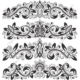 Elegant Floral Flourishes Set