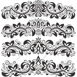 Floral Decorative Set