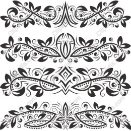 Elegant Ornamental Border Collection