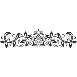 Elegant Floral Ornament