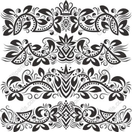 Elegance in: Decorative Border Collection