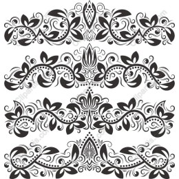 Elegant Ornate Flourishes Set
