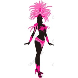 Vibrant Carnival Dancer