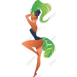 Vibrant Joyful Dancer