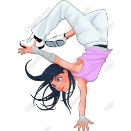 Urban Dance Breakdancer
