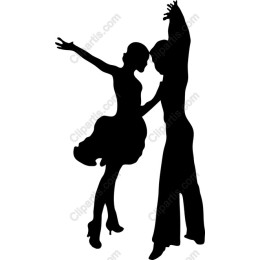 Dynamic Dance Couple