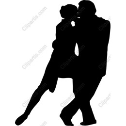 Elegant Couple Dancing