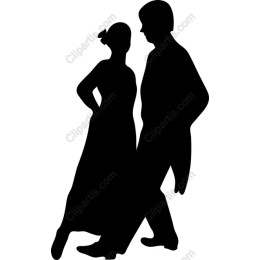 Elegant Dancing Couple