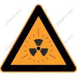 Radiation Warning Sign