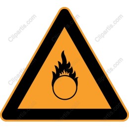 Fire Hazard Warning Sign