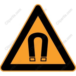 Caution Magnet