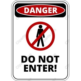 Danger Do Not Enter