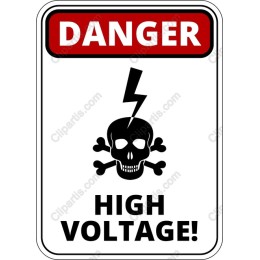 High Voltage Danger Sign