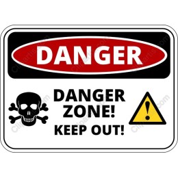 Danger Zone Warning