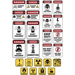 Ultimate Danger Sign Bundle