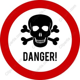 Danger! Skull and Crossbones